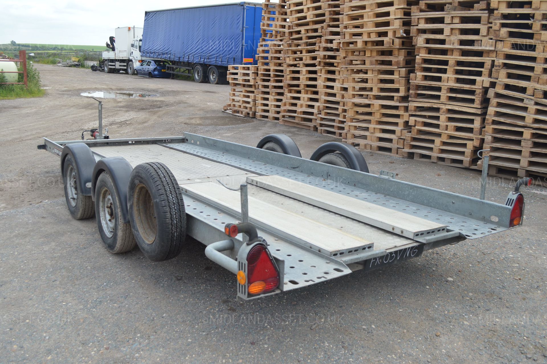 2005 TWIN AXLE 16 FT BRIAN JAMES TRAILER *NO VAT* - Image 6 of 9