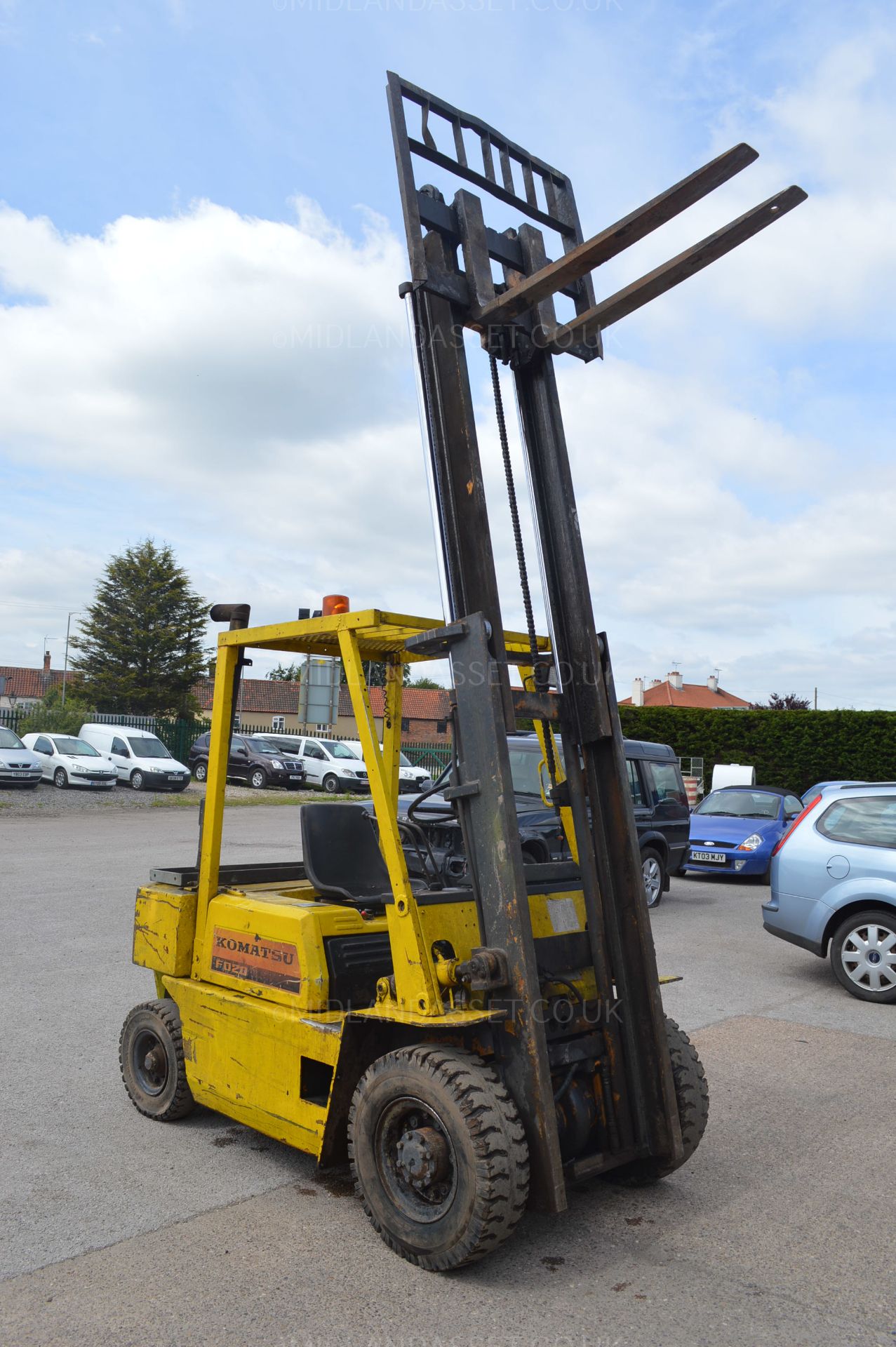 KOMATSU FD20 FORKLIFT DIESEL *NO VAT* - Image 8 of 12