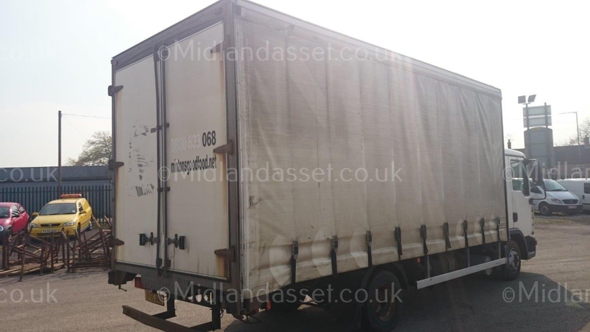 2005/55 REG MAN TGL 7.5 TONNE CURTAIN SIDE LORRY - Image 5 of 16