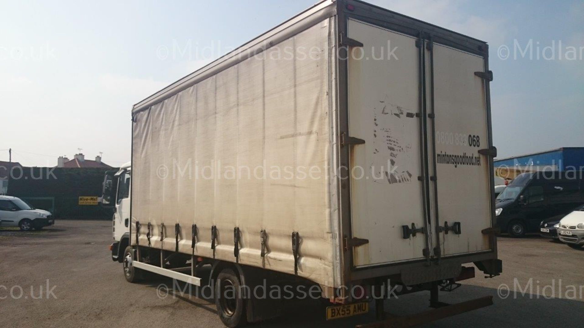 2005/55 REG MAN TGL 7.5 TONNE CURTAIN SIDE LORRY - Image 3 of 16