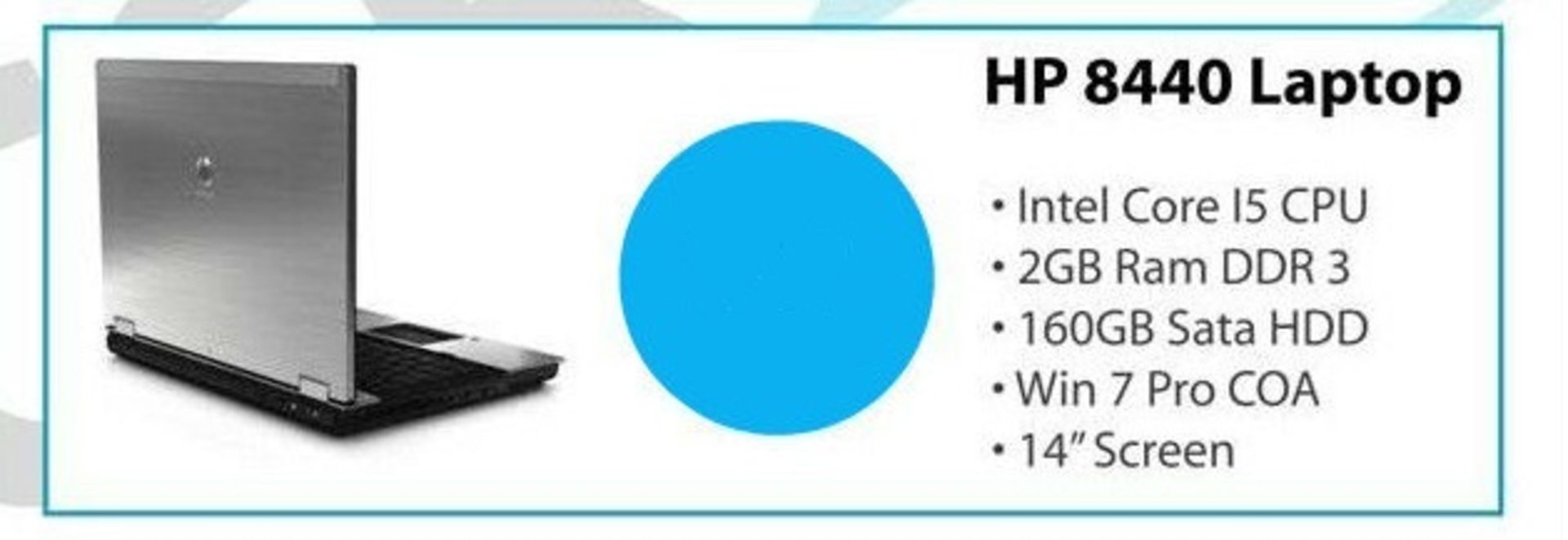 HP 8440 LAPTOP *NO VAT*