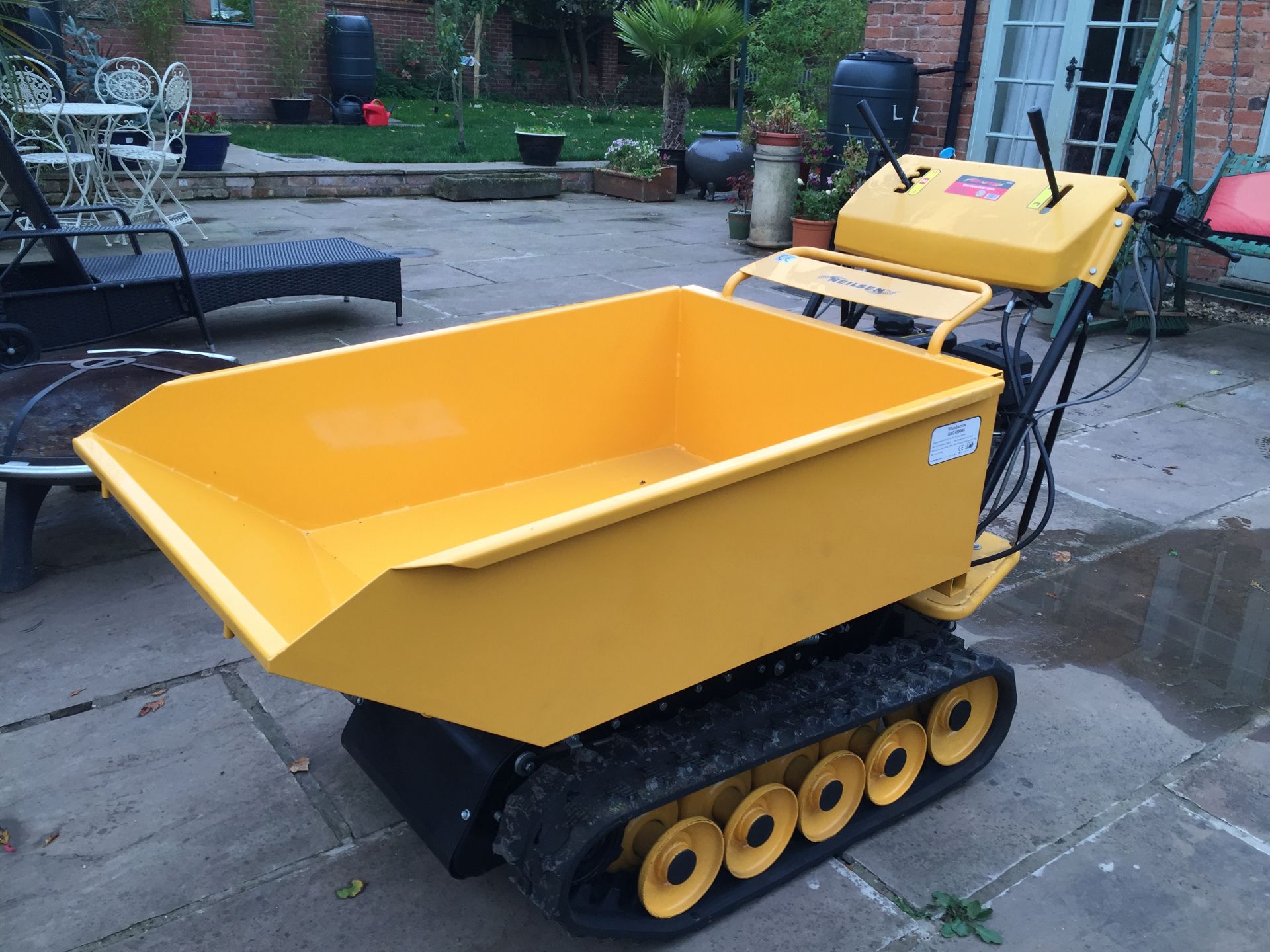 BRAND NEW PETROL TRACKED DUMP TRUCK TIPPER  - 6.5hp - Image 22 of 23