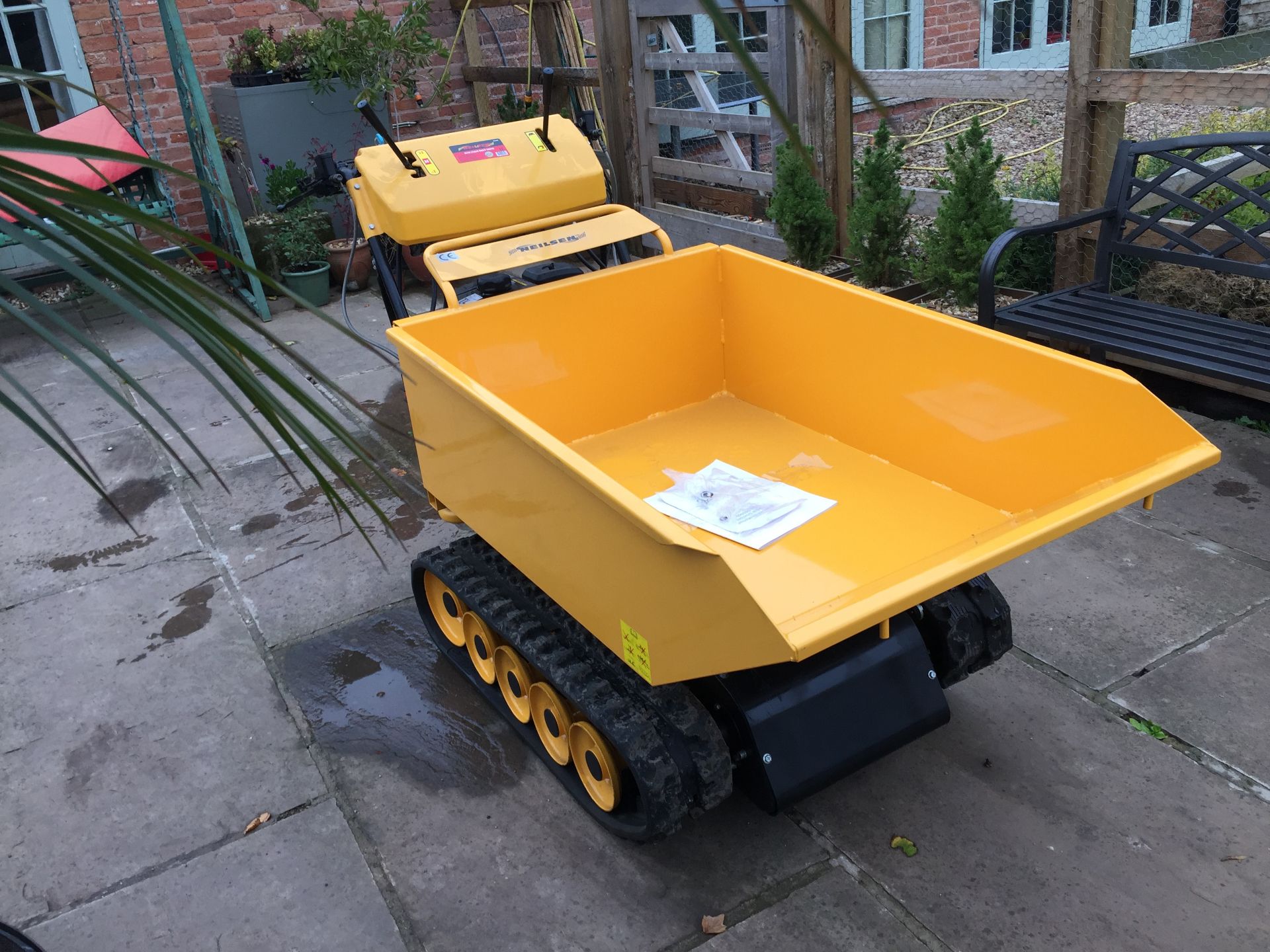 BRAND NEW PETROL TRACKED DUMP TRUCK TIPPER  - 6.5hp