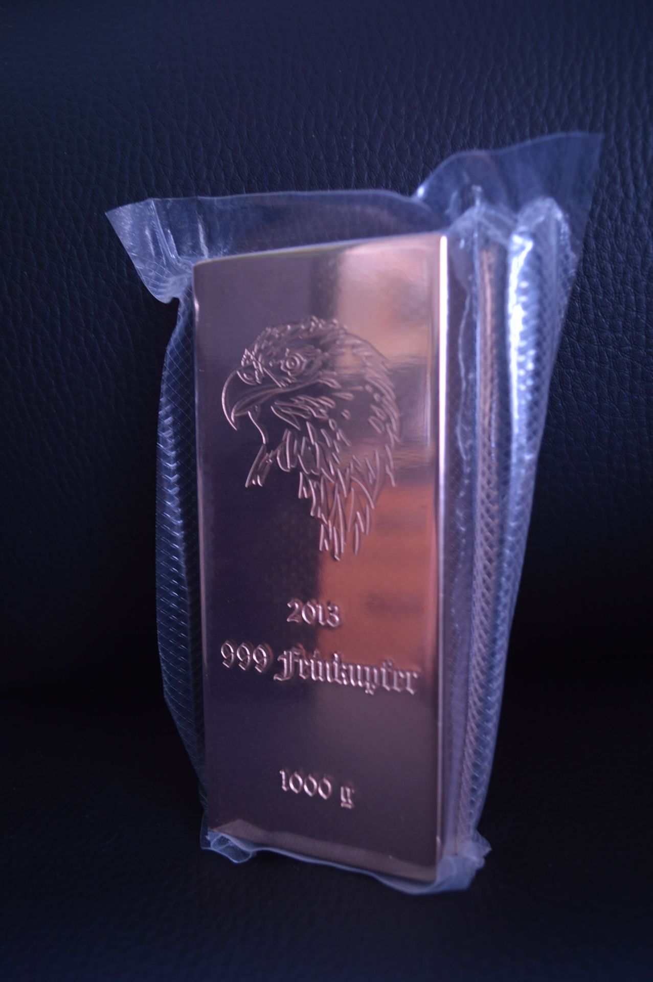 PURE COPPER BULLION .999 = 99.9% pure 1kg lots, INVESTMENT QUALITY - Image 2 of 2
