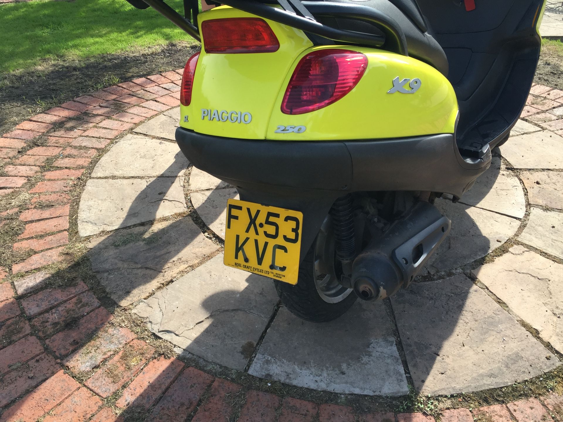 2003/53 REG PIAGGIO SCOOTER X9 250 YELLOW - Image 16 of 18