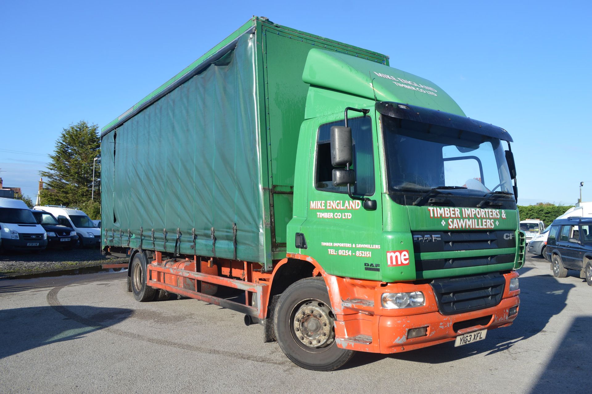 2001/Y REG DAF FA CF65 250BHP CURTAIN SIDED LORRY *NO VAT*