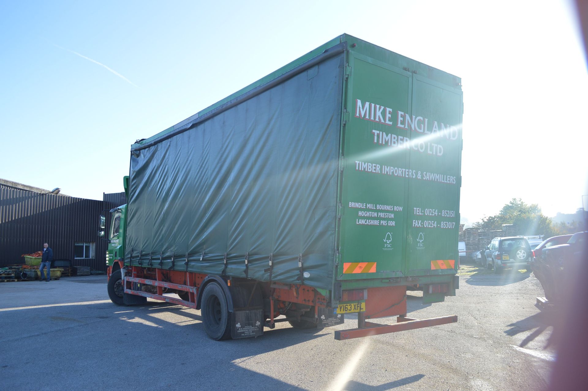 2001/Y REG DAF FA CF65 250BHP CURTAIN SIDED LORRY *NO VAT* - Image 5 of 19