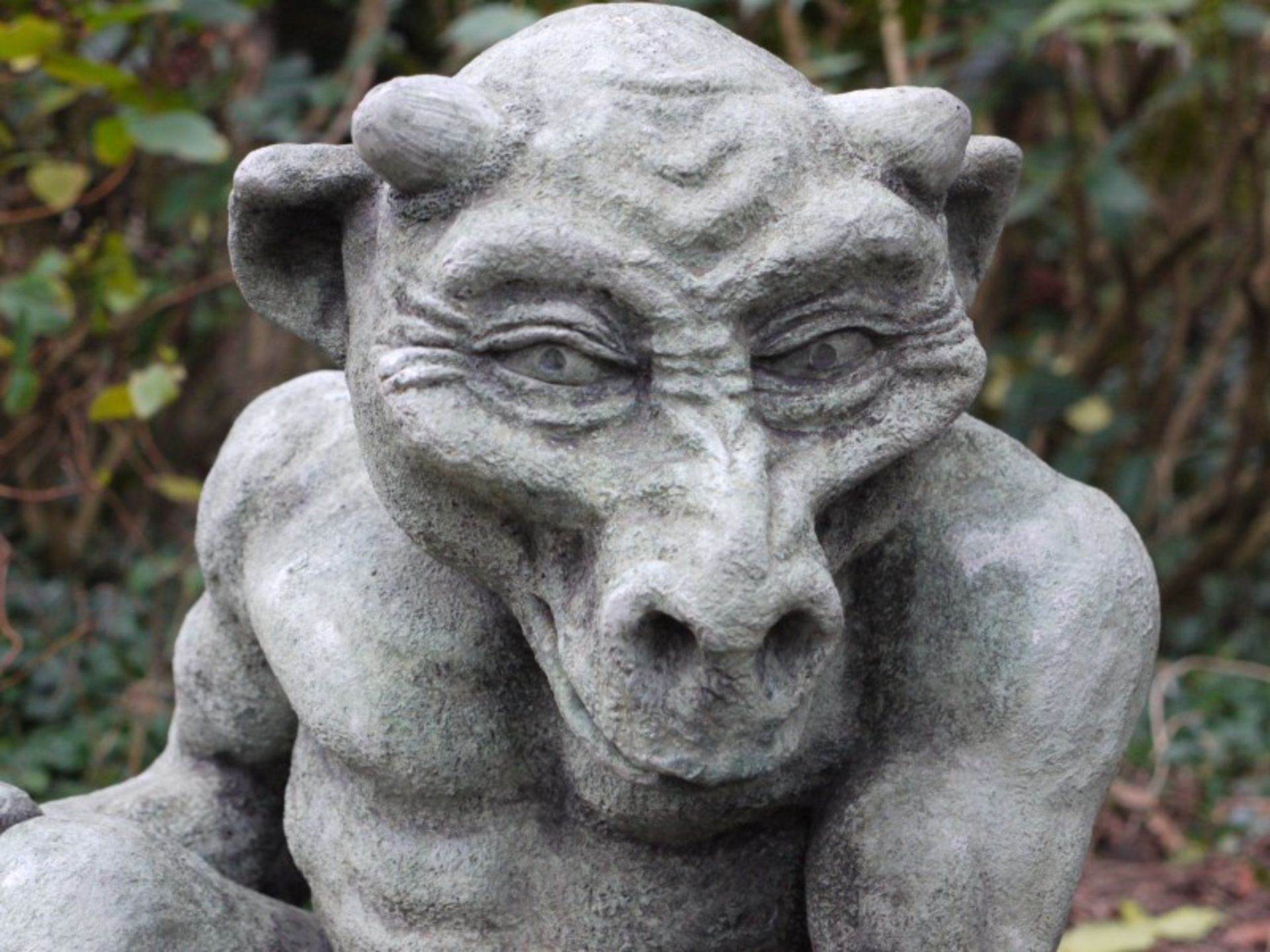 PAIR OF GARGOYLES - Image 10 of 12