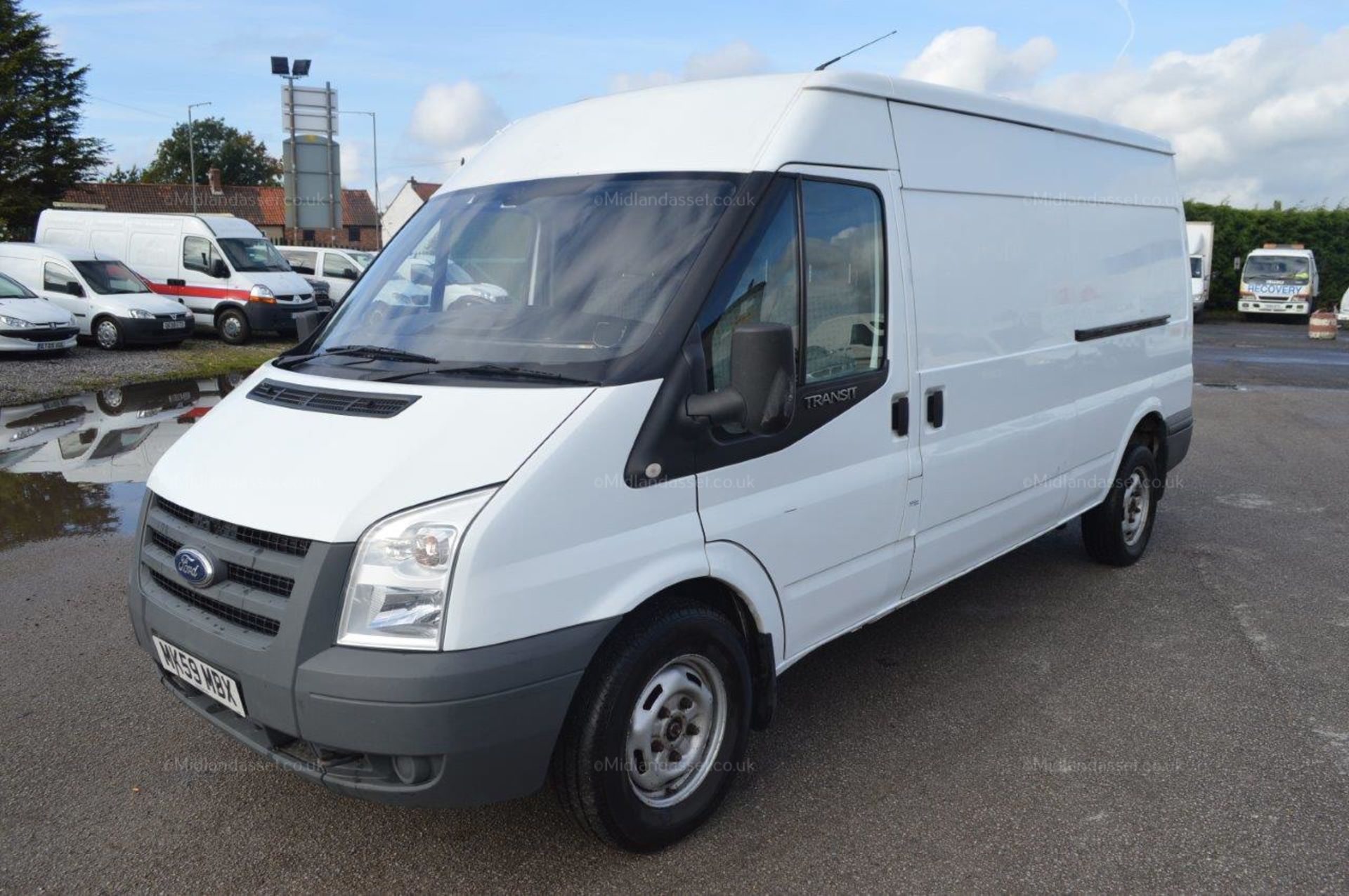 2009/59 REG FORD TRANSIT 100 T350L RWD PANEL VAN - SHOWING 1 FORMER KEEPER *NO VAT* - Image 2 of 19