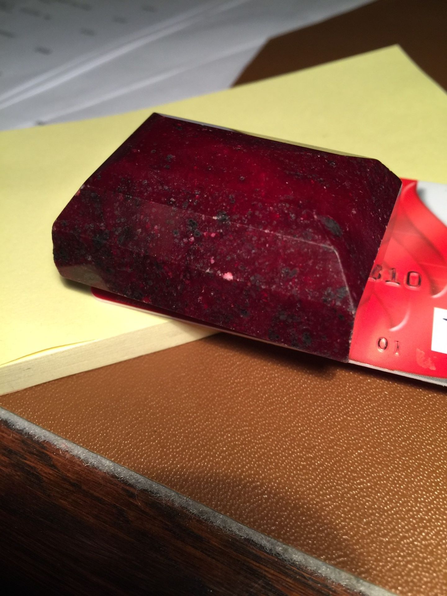 WOW!  RARE ‘MUSEUM SIZE’ GENUINE RUBY GEMSTONE - Image 5 of 11