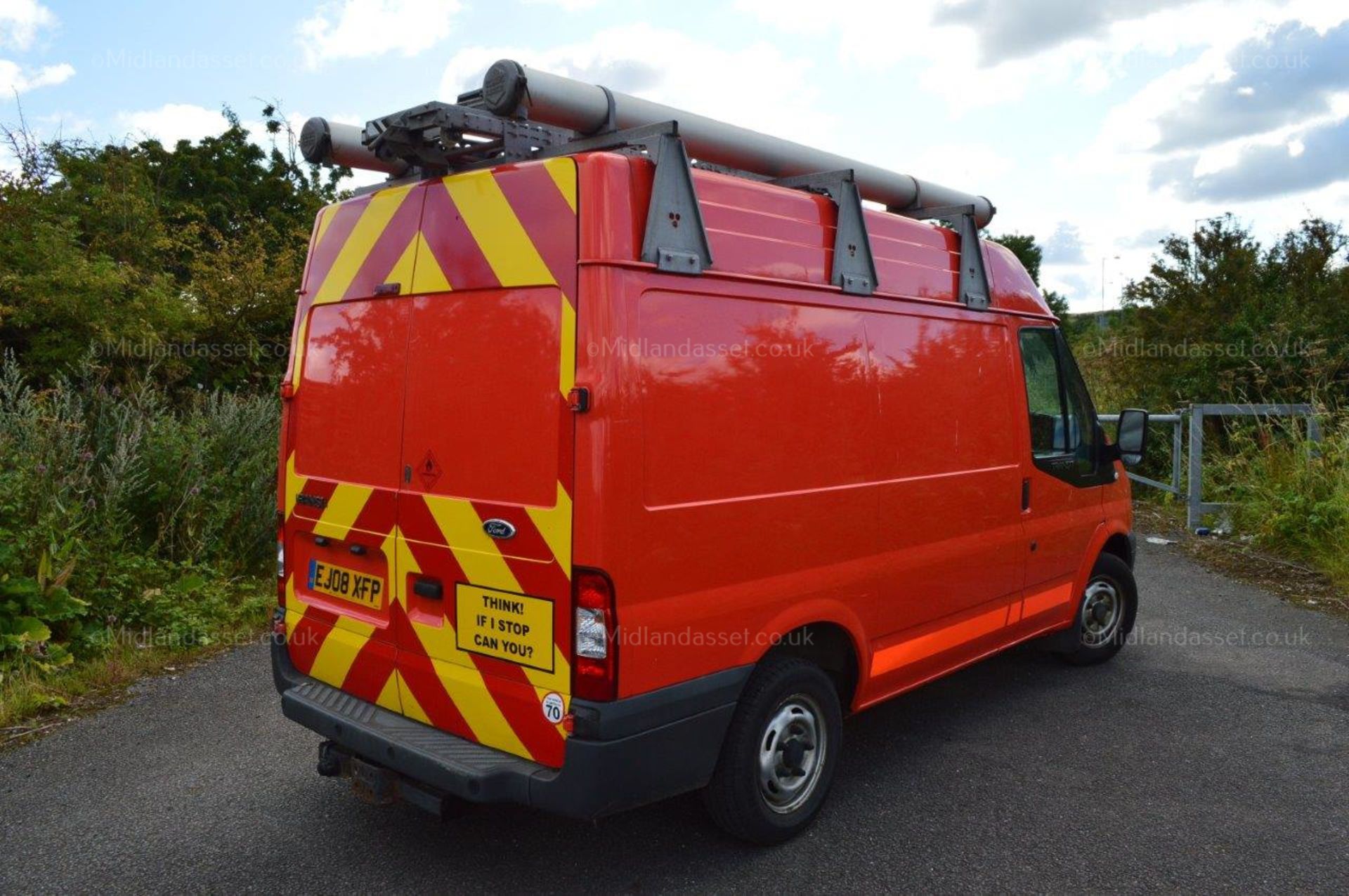 2008/08 REG FORD TRANSIT 110 T300S FWD PANEL VAN - AIR CONDITIONING *NO VAT* - Image 4 of 17