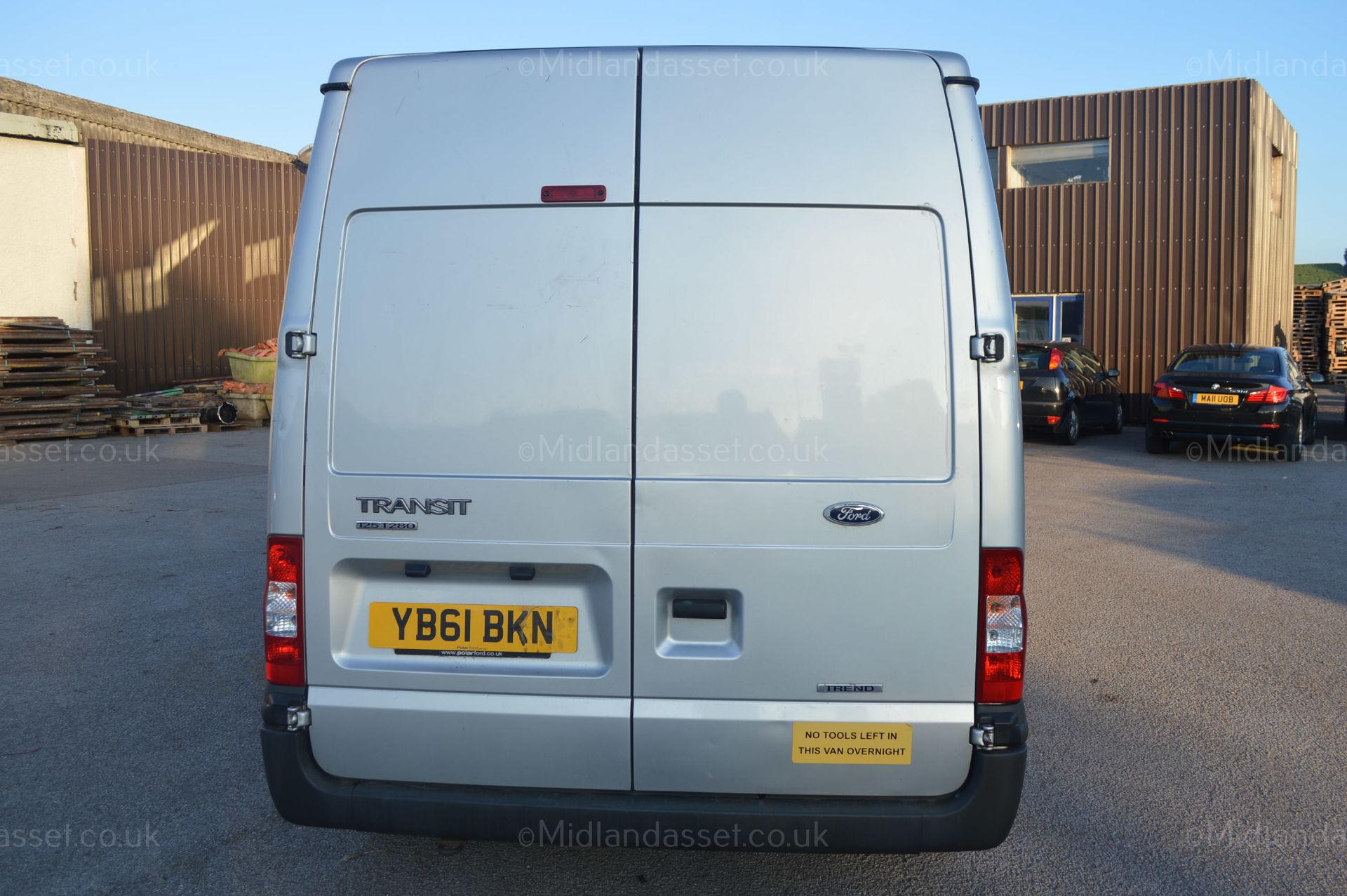 2012/61 REG FORD TRANSIT 125 T280 TREND FW SHOWING 1 PREVIOUS OWNER *NO VAT* - Image 5 of 19