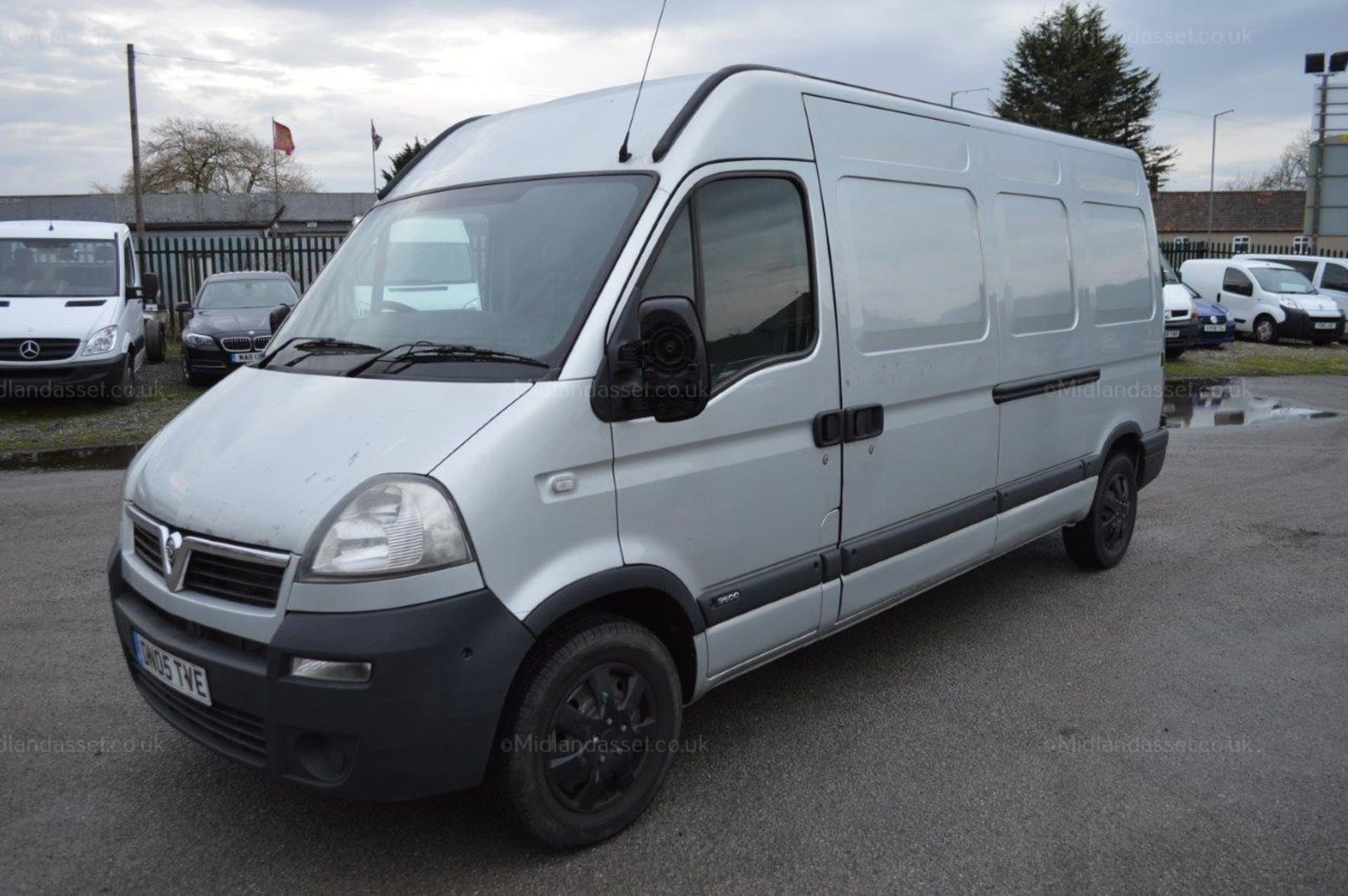 2005/05 REG VAUXHALL MOVANO DTI 3500 LWB PANEL VAN - Image 3 of 14