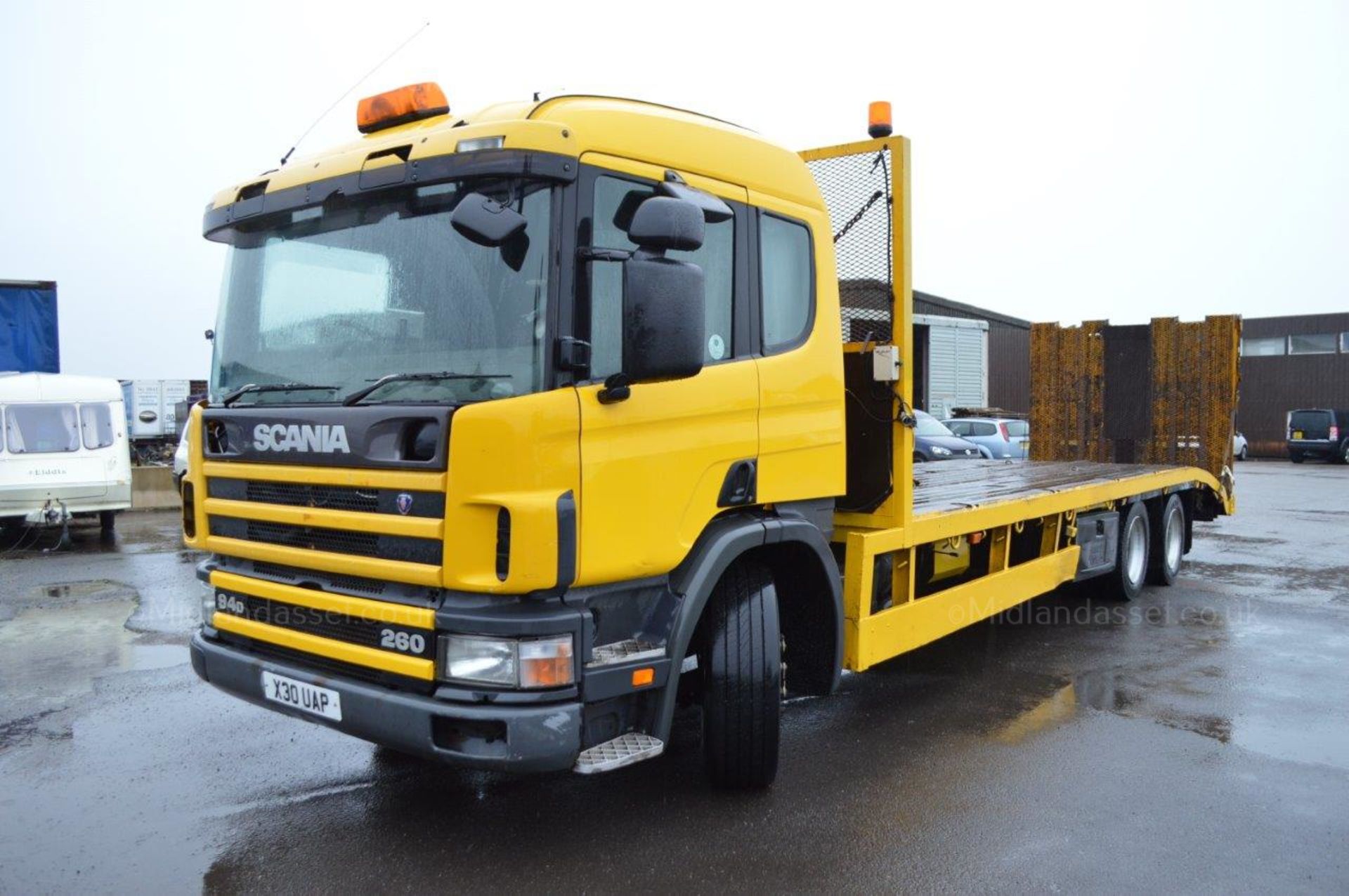 2000 REG SCANIA P6X2 26 TONNE BEAVER TAIL LORRY SLEEPER CAB - Image 3 of 18