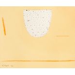 William Scott CBE RA (1913-1989) Untitled Abstract -1974 gouache & charcoal signed lower left &