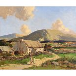 Maurice Canning Wilks ARHA RUA (1911-1984) Near Doochary, Co. Donegal oil on canvas signed lower