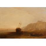 John Wilson Ewbank (1779-1847) British Evening oil on canvas label on reverse 50 x 71¼cm (19.69 x