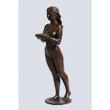 Robin Buick (b.1940) Laura bronze - number 2 from an edition of 9 signed & numbered 50 x 14 x