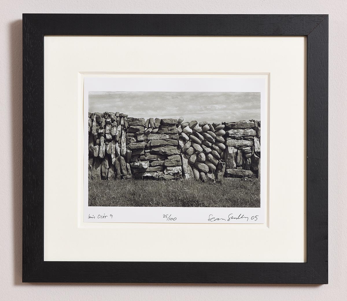 Sean Scully (b.1945) Inis Oirr 9 (2005) chromogenic print signed & numbered 25/100 signed & dated ' - Image 2 of 6