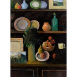 Peter Collis RHA (1929-2012) Still Life And Landscapes on the Dresser oil on canvas signed lower