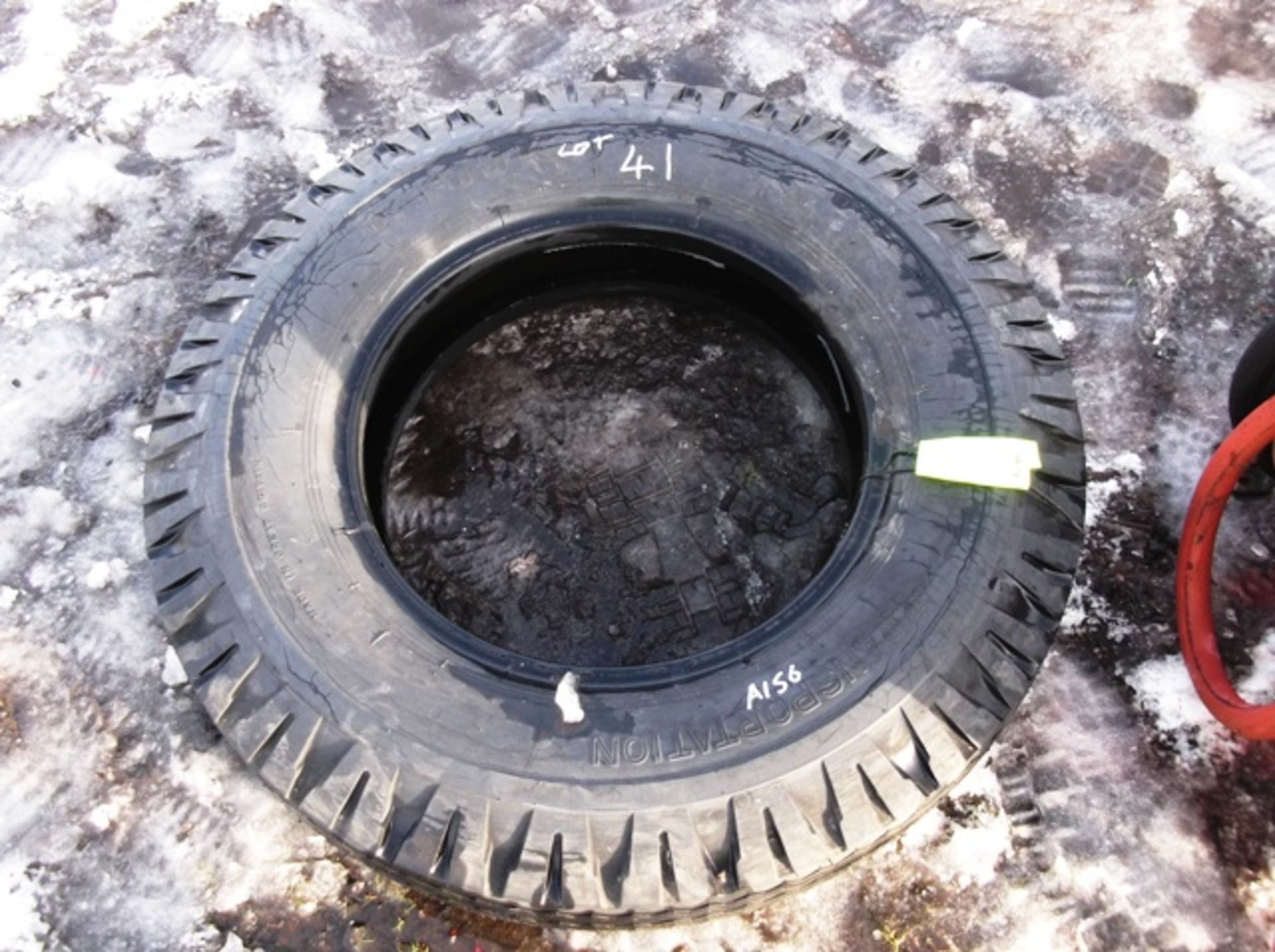 UNUSED 8.25 X 20 TYRE