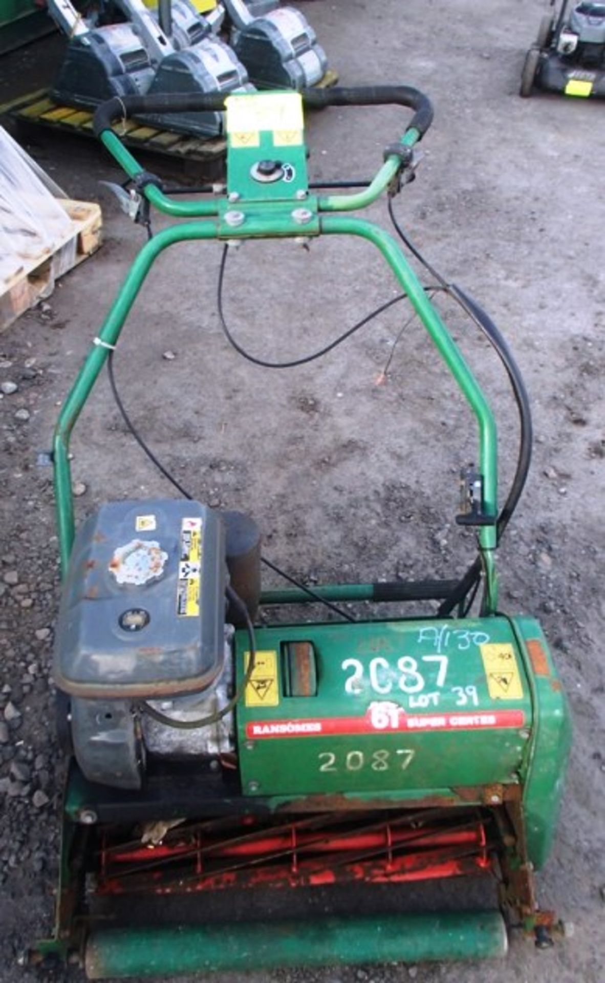 RANSOMES 61 SUPER CERTES CYLINDER MOWER SN RB00384