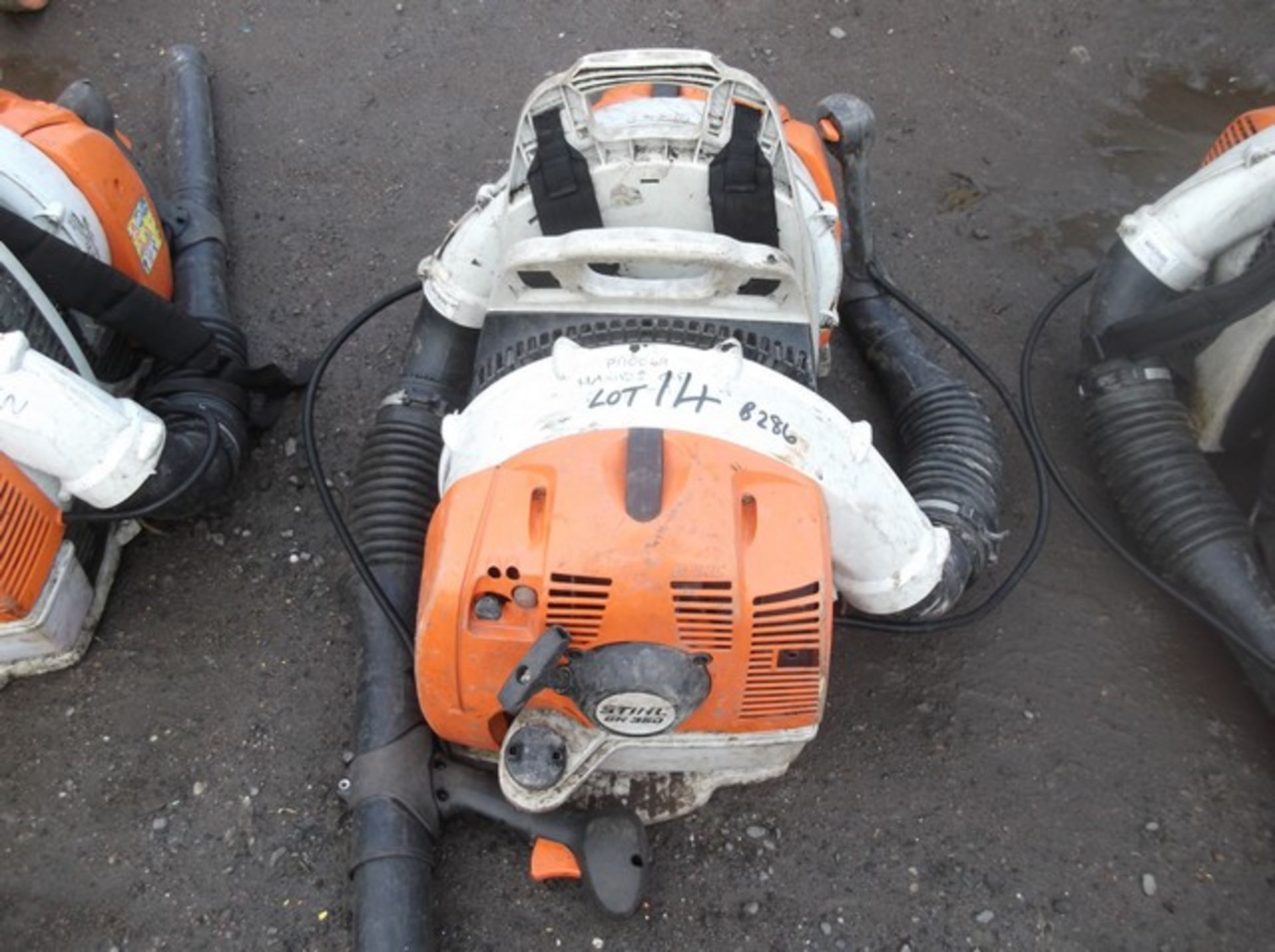 PAIR OF STIHL LEAF BLOWERS