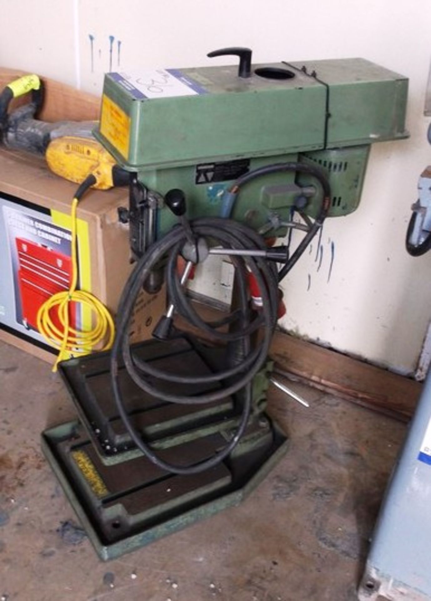 MEDDINGS PILLAR DRILL, SN LB106603, 3 PHASE