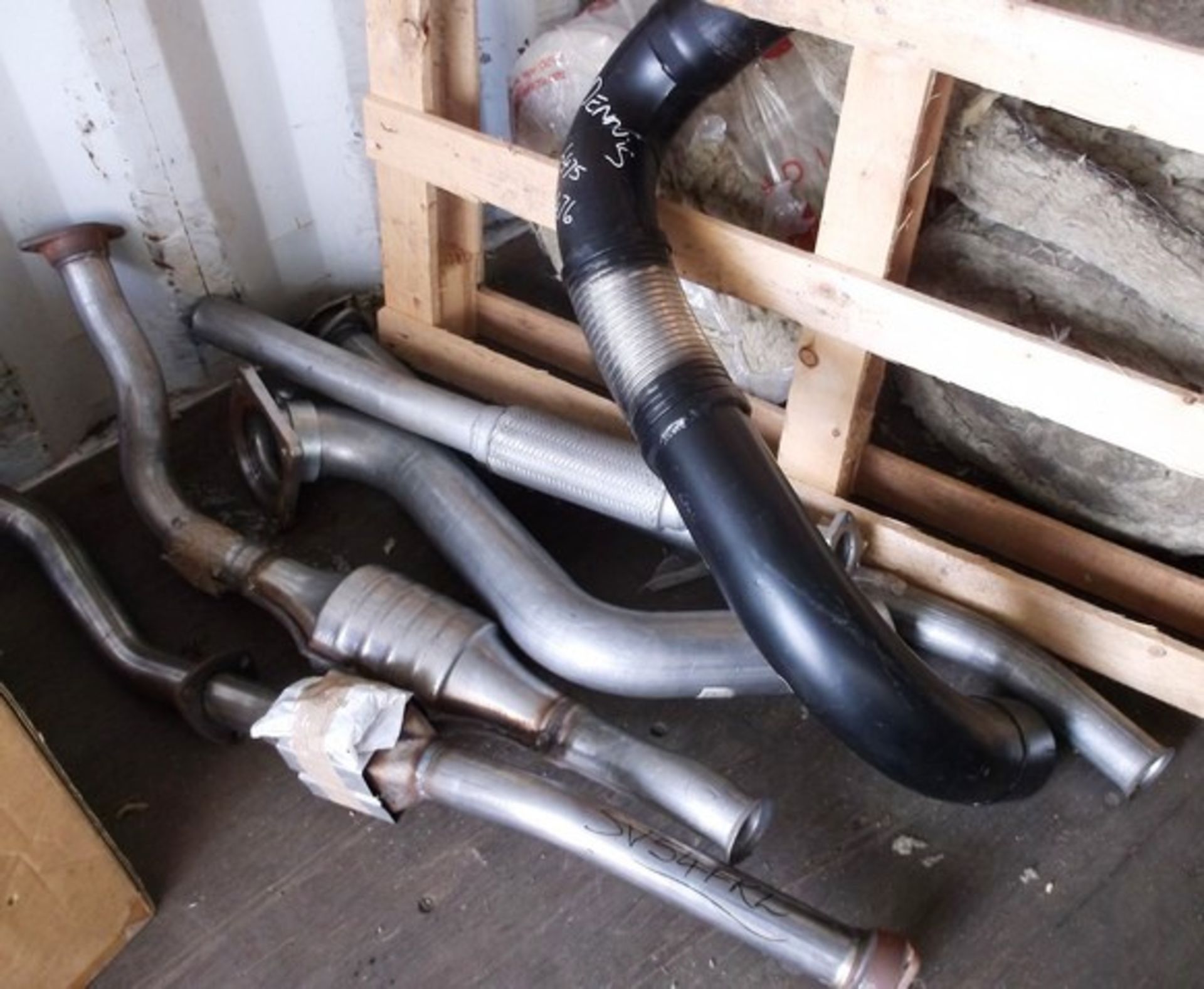 VARIOUS LCV EXHAUST SYSTEM PARTS***DIRECT FROM COUNCIL***