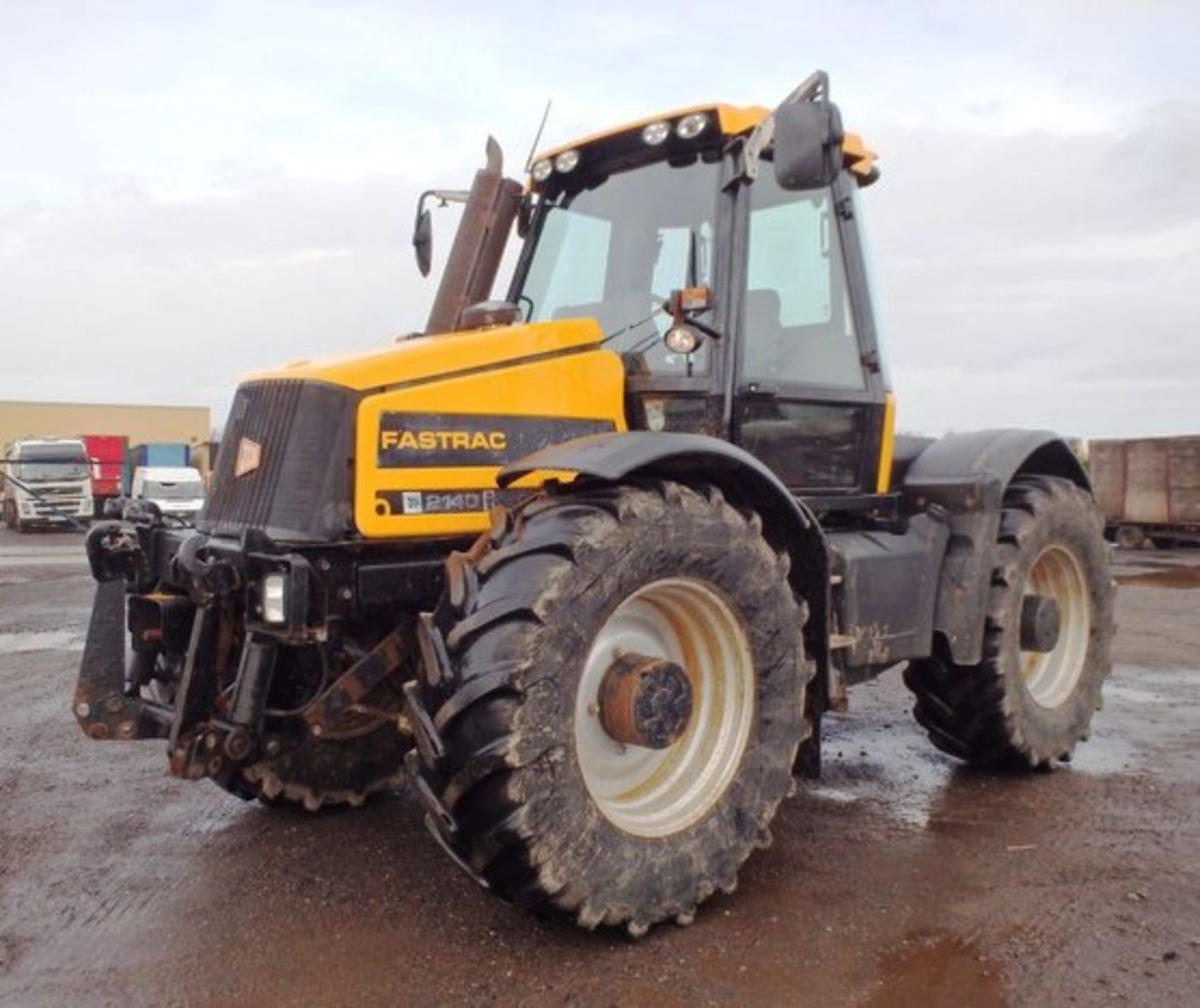 2007 JCB FASTRAC 2140, SN JCB20C50E70741598, REG NO SP07 FBA, 5021 HOURS, 60K TRANSMISSION, FULL