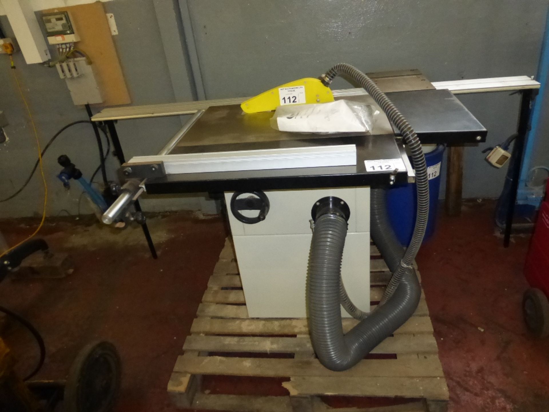 1 wood cutting table saw by Charnwood type W650 10 inch, 1ph & 1 Charnwood dust extractor type - Image 2 of 2