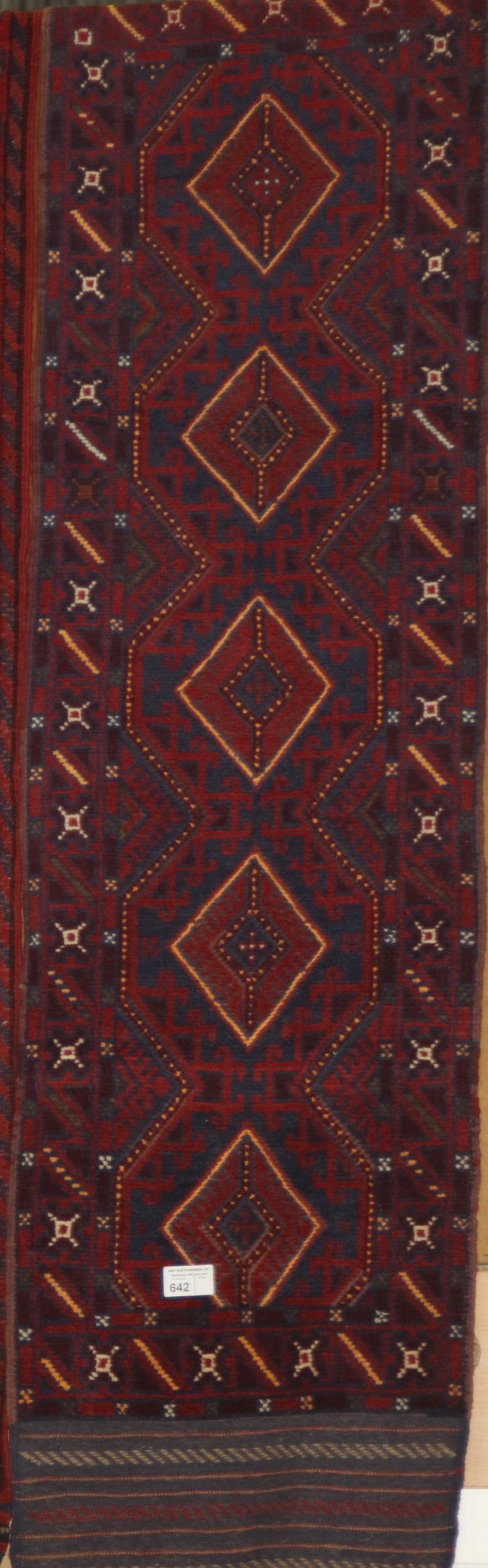 NV- a Tribal Meshwani runner. Approx. 243 X 61cm