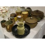 NV- a qty. of misc. stoneware and pottery pots and jugs etc.