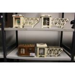 NV: 3 Casella barographs & 1 temperature recording instrument with no make / model visible. Contents