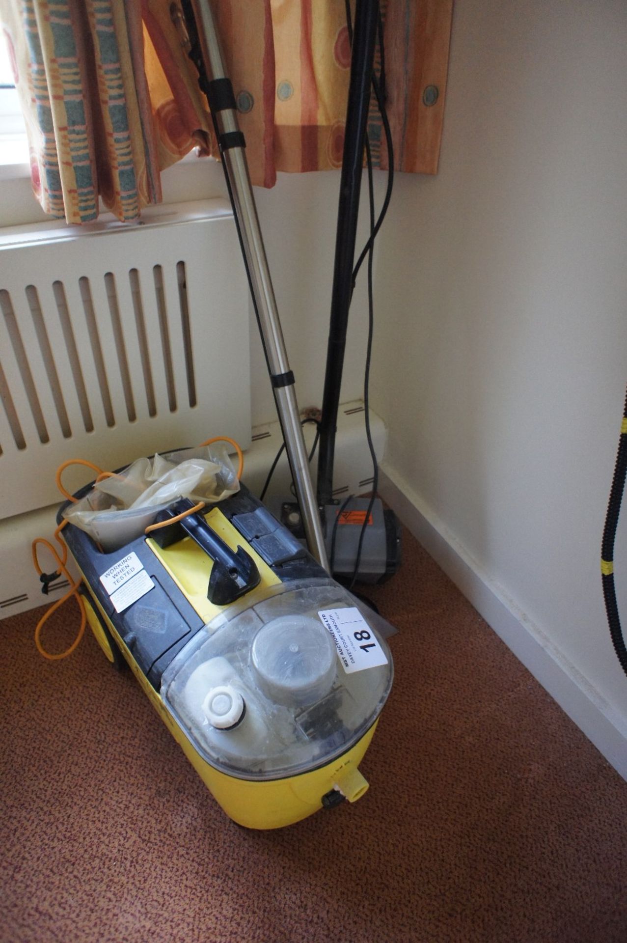NB: this is a carpet cleaner not a steam cleaner... 1 Karcher puzzi 200 carpet cleaner