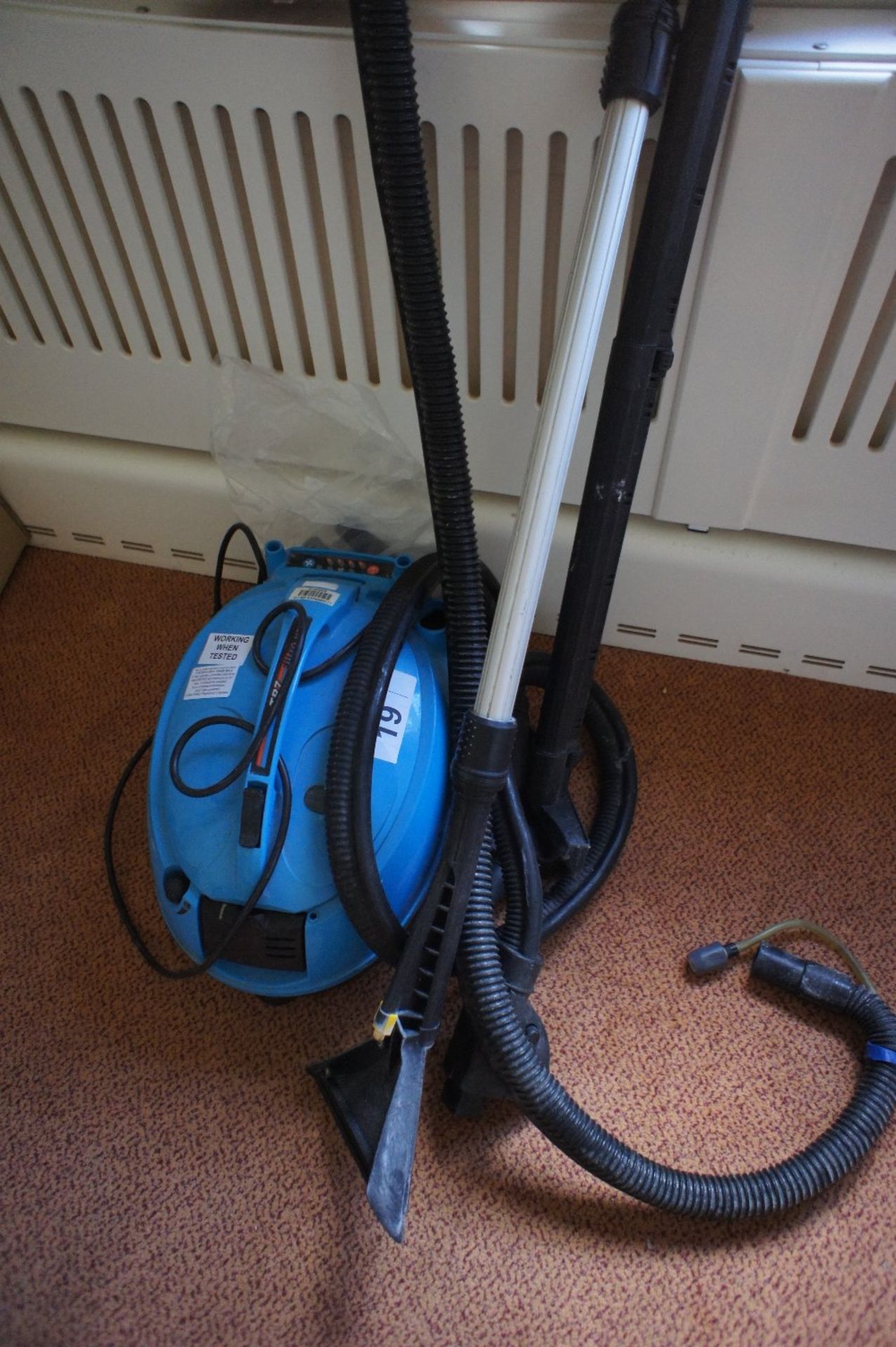 1 Filtro vap TR7 steam cleaner (located in room 7, Davey Court)