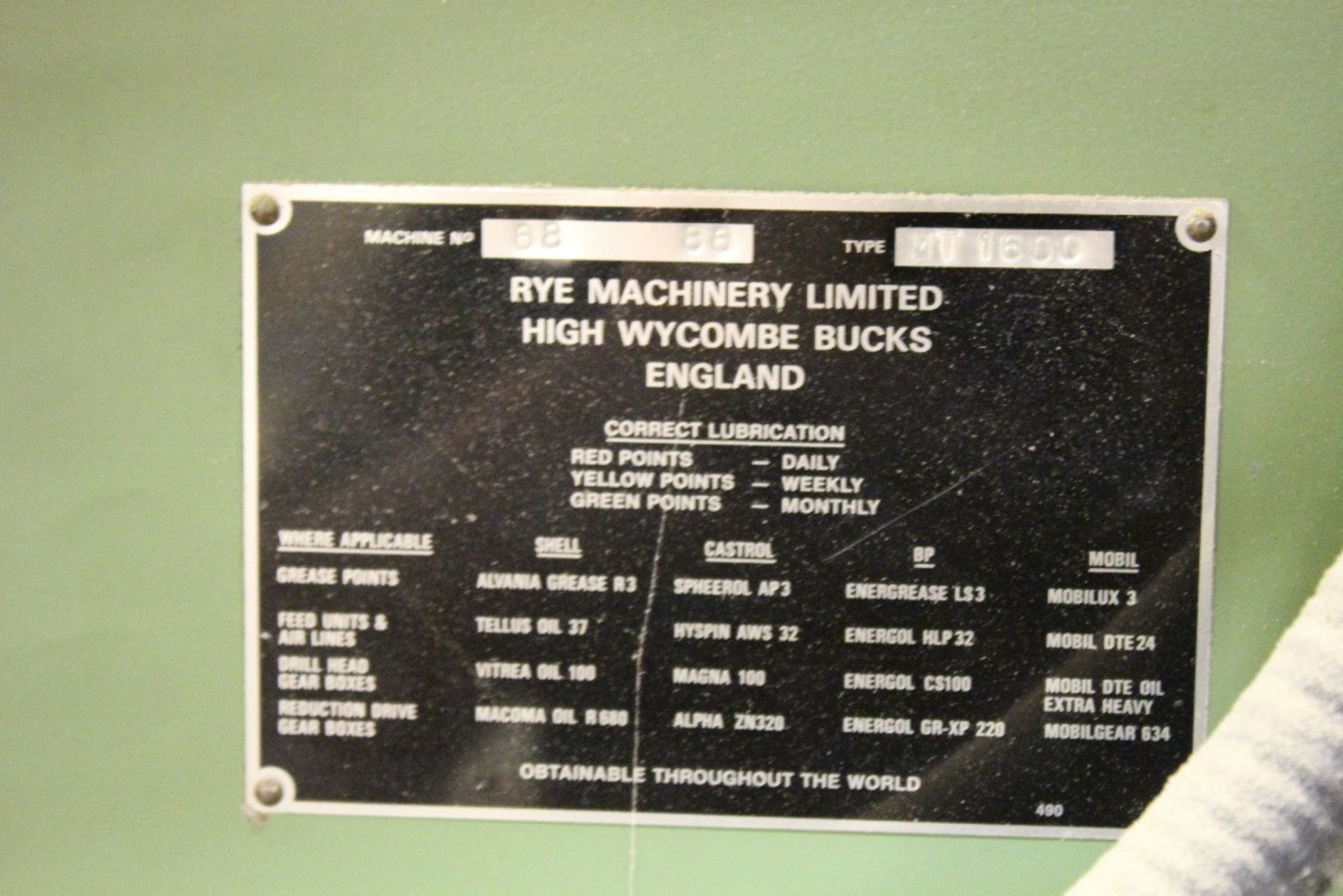 1 Rye CNC Router model MT1600 fitted with Matrix table, 2 Perske Heads, 3 air drills, 1 Rietschle - Image 9 of 12