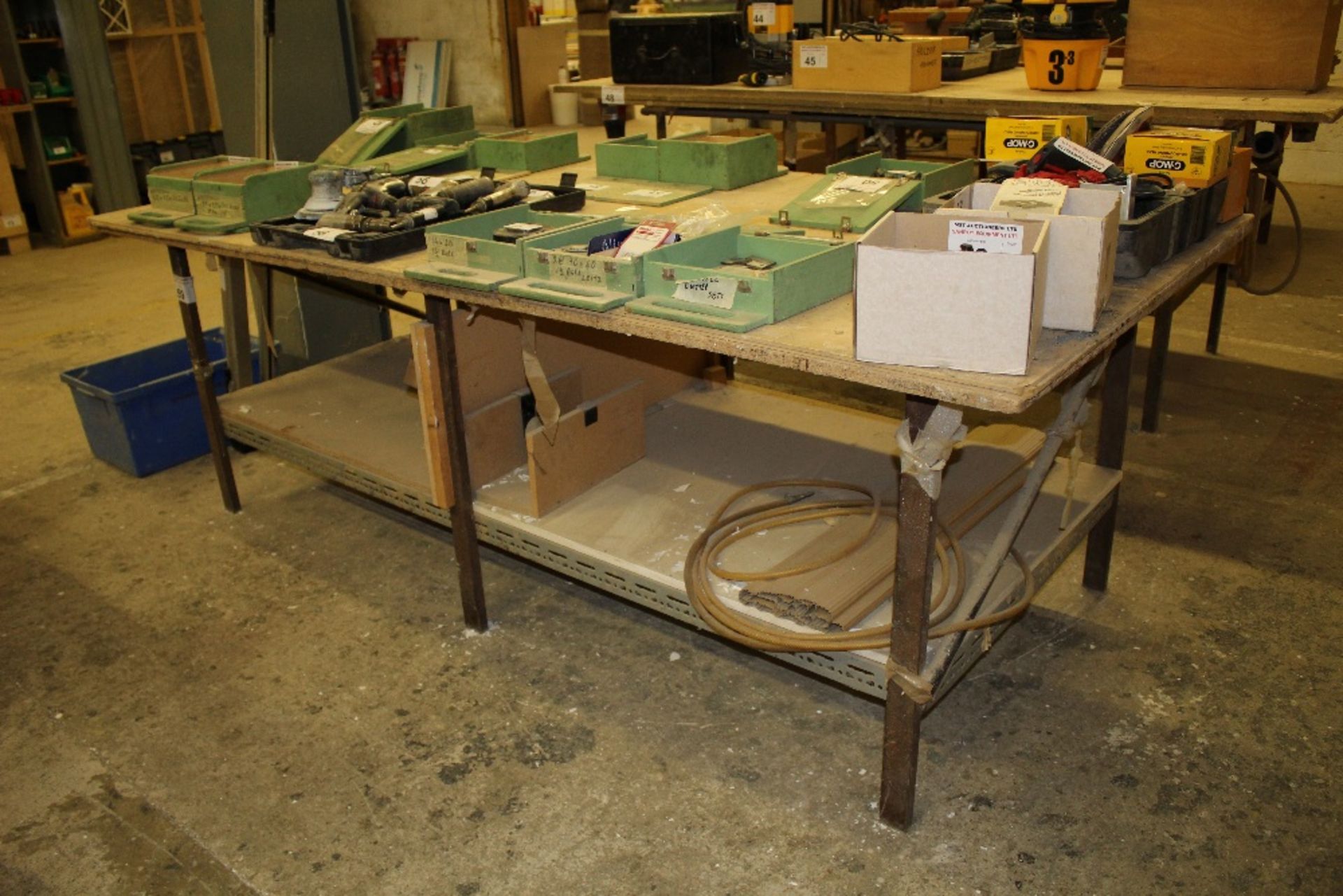 1 large work bench