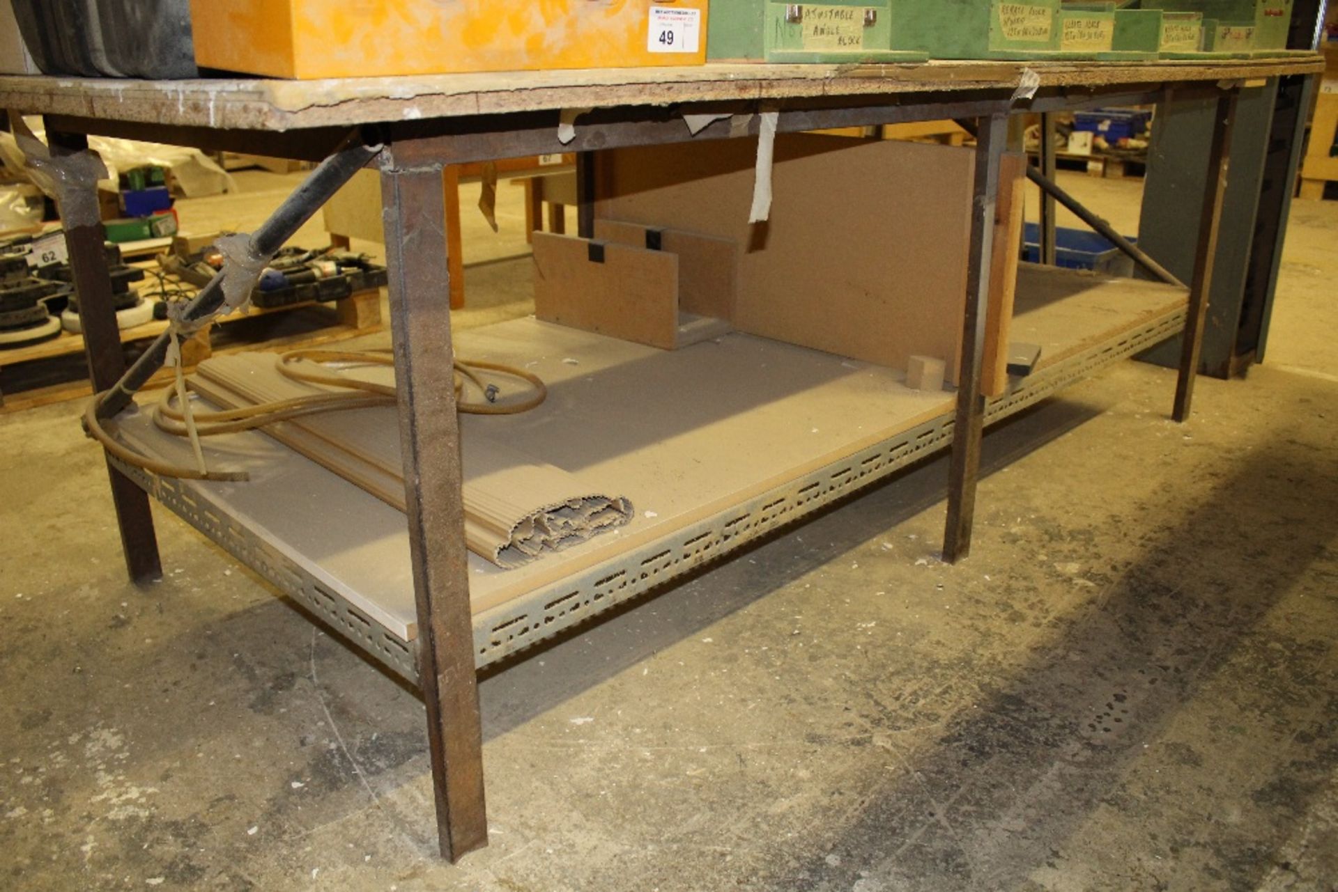 1 large work bench - Image 3 of 4