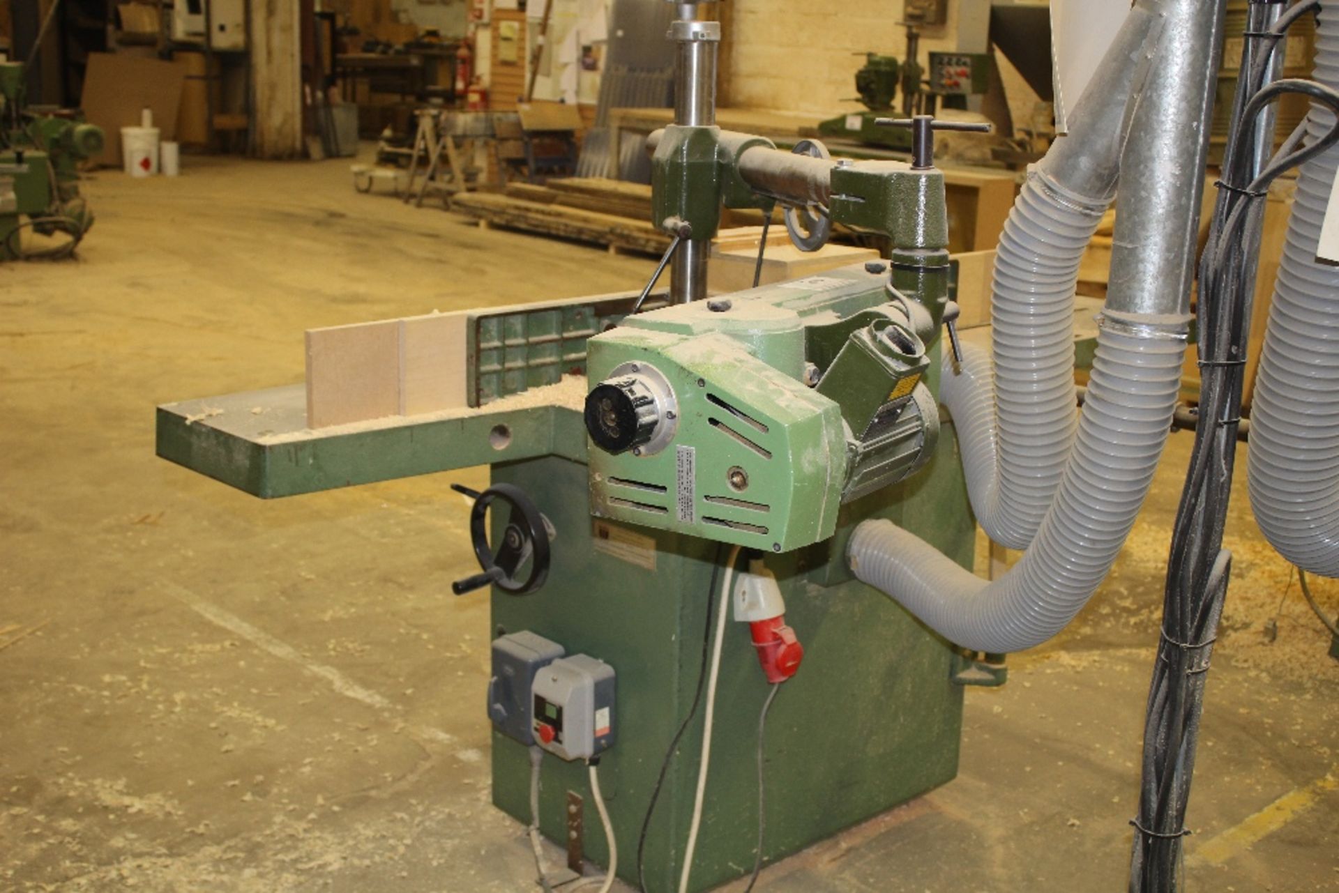 1 Wadkin spindle moulder model BEL, 3ph, Table 1510 x 350mm with additional 780 x 350 mm tenoning - Image 3 of 8