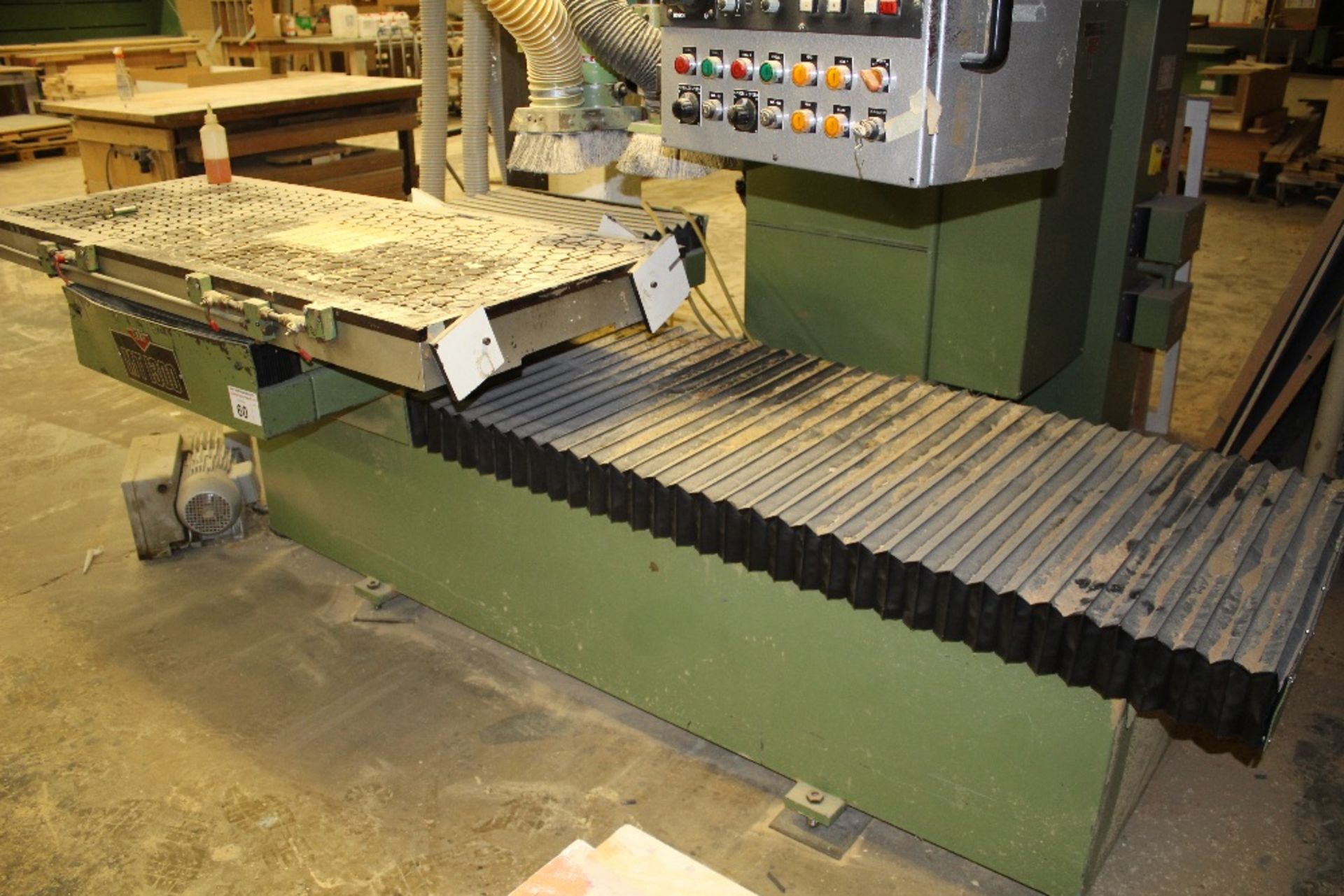 1 Rye CNC Router model MT1600 fitted with 2 Perske Heads, 2 DeSoutter Air Drills,   programmable - Image 3 of 10