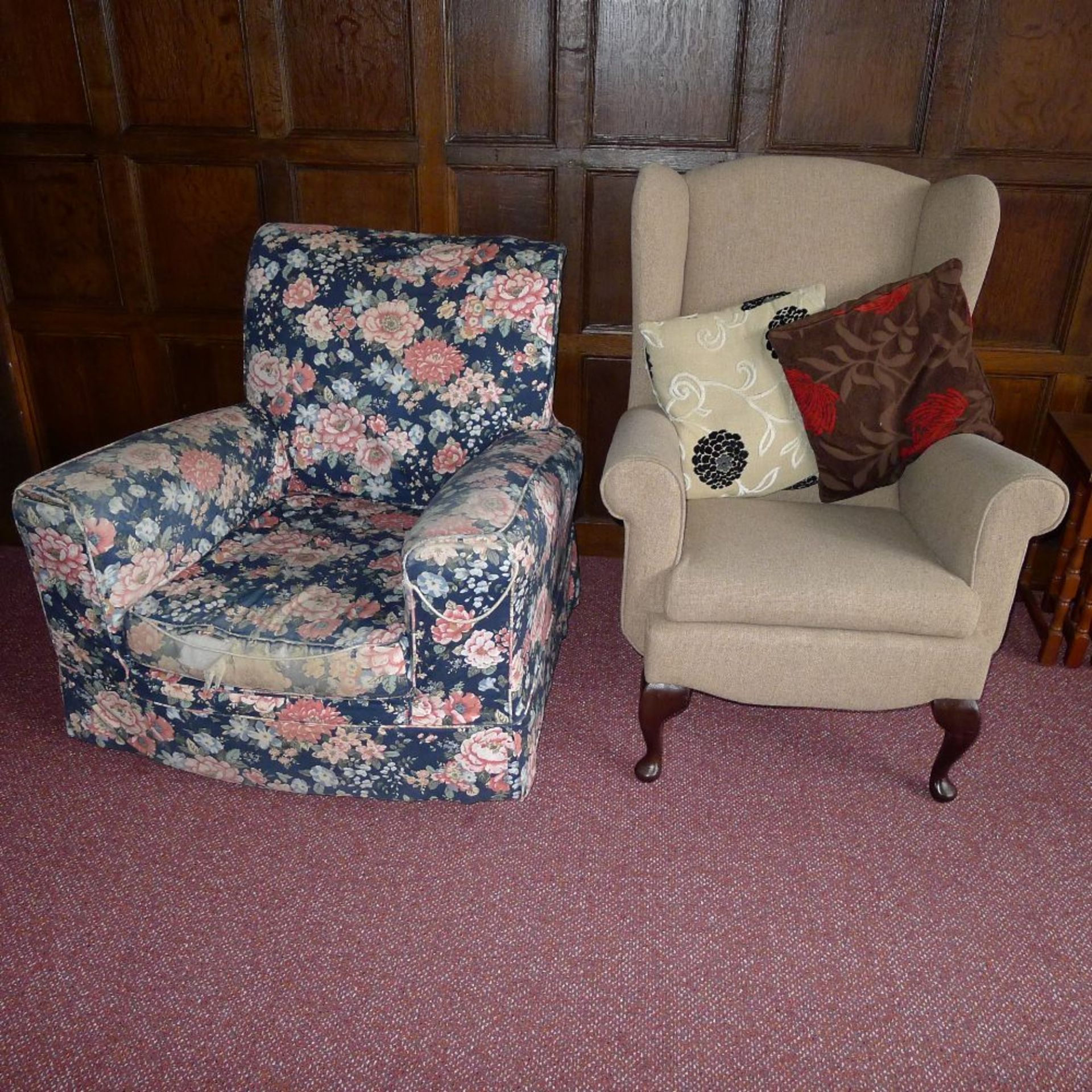 a qty. of misc. chairs and small table etc. (located in junior school ground floor) - Image 4 of 4