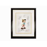 Walt Disney Studios, ‘Pinnochio’, U.S.A., 1995 Walt Disney limited edition animation celluloid