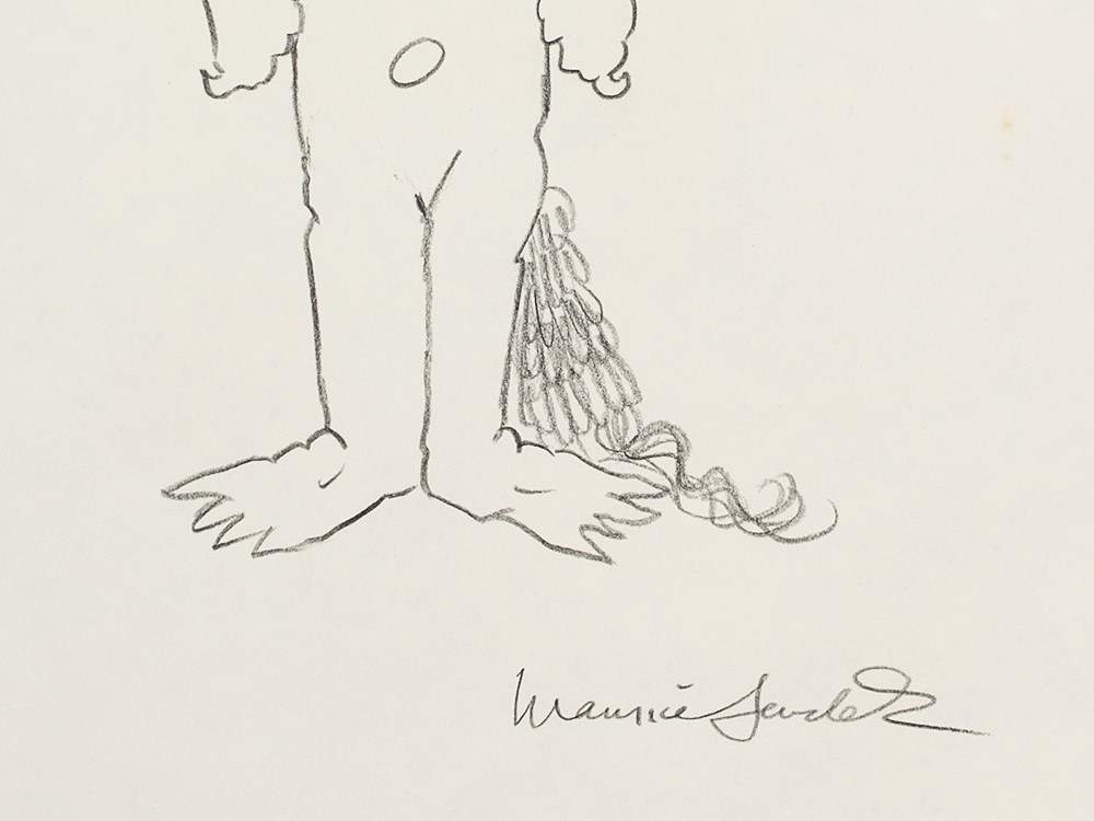 Maurice Sendak, ‘Max, Where the Wild Things Are’, 1988  Pencil on paper U.S.A., 11988 Maurice Sendak - Image 4 of 6