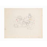 Disney Studio, ‘Mickey's Gala Premier’, Pencil Sketch, 1933 Pencil sketch on loose leaf paperU.S.A.,