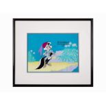 Chuck Jones, ‘Pepe Le Pew’, Warner Bros, C. 1983 Vintage production celluloid with backgroundU.S.A.,