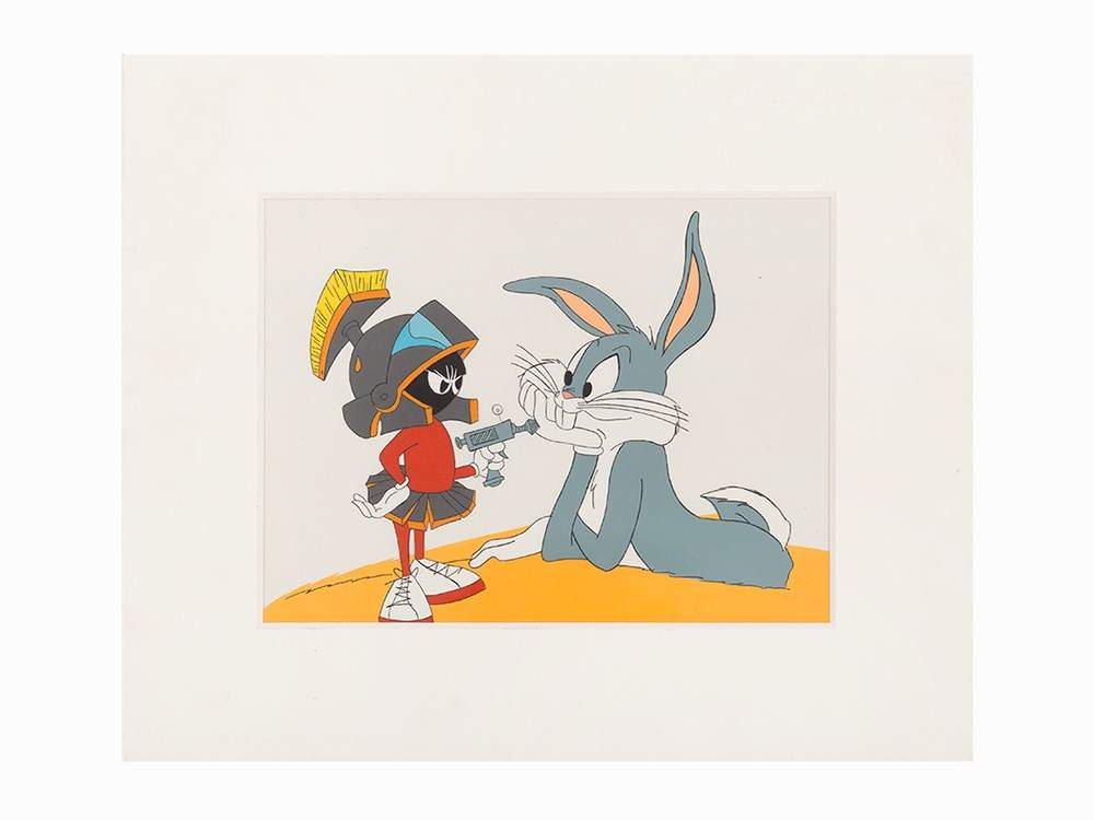 Chuck Jones, ‘Spaced out Bunny’, Signed, Animation Cel, 1980  Hand-painted animation publicity