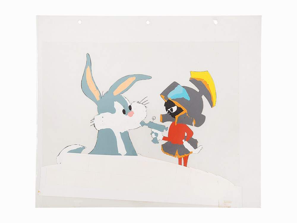 Chuck Jones, ‘Spaced out Bunny’, Signed, Animation Cel, 1980  Hand-painted animation publicity - Image 7 of 8