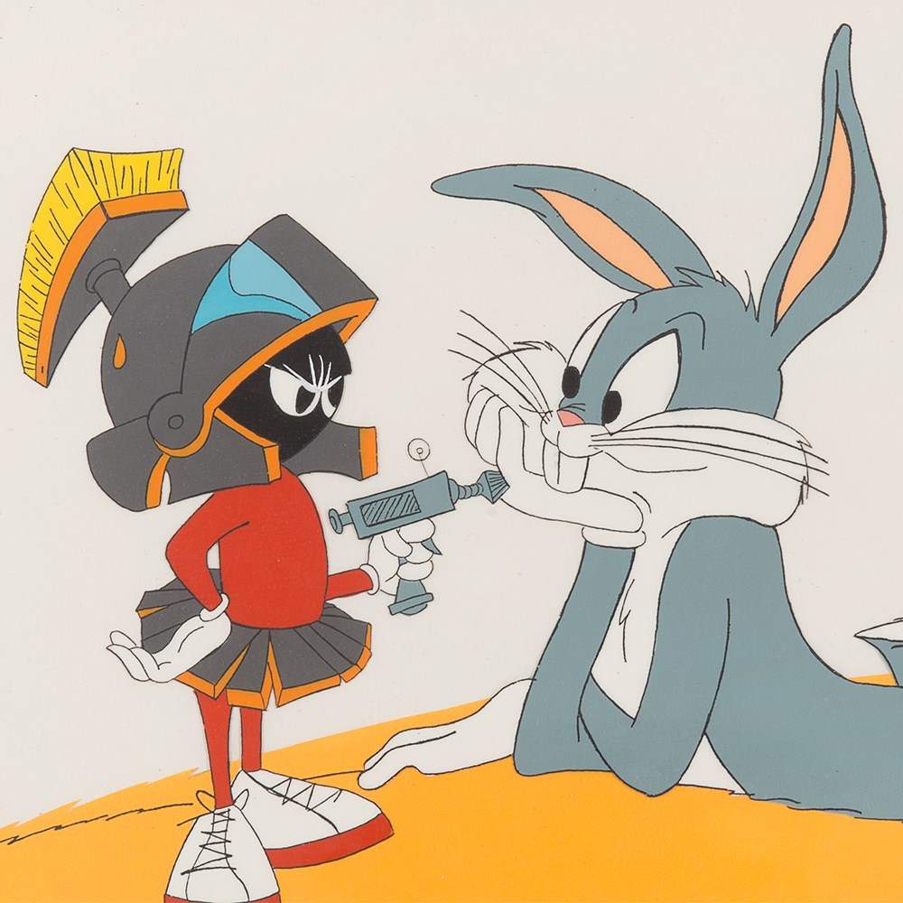 Chuck Jones, ‘Spaced out Bunny’, Signed, Animation Cel, 1980  Hand-painted animation publicity - Image 8 of 8