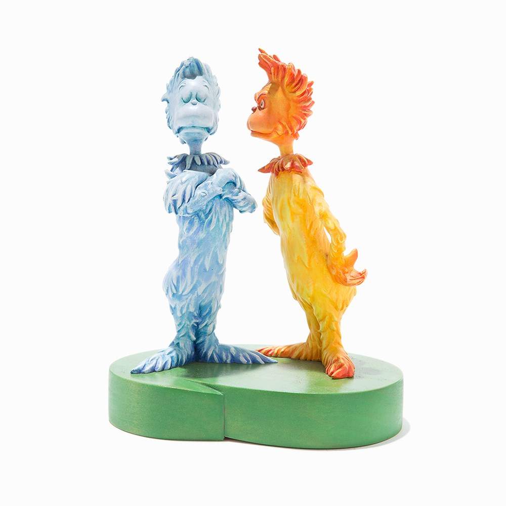 Leo Rijn after Dr. Seuss, ‘North Sound Facing Zax’, C. 1999  Painted resin sculpture on wood stand - Image 8 of 8